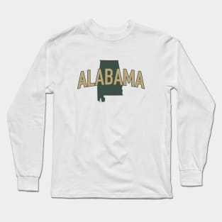 Alabama State Long Sleeve T-Shirt